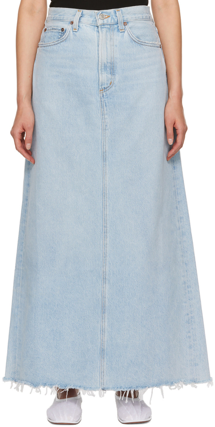 Agolde Della Skirt In Practice