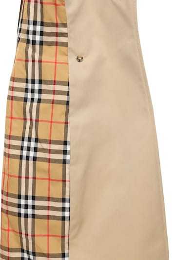 Burberry Medium And Long Style Trench Coat With Logo