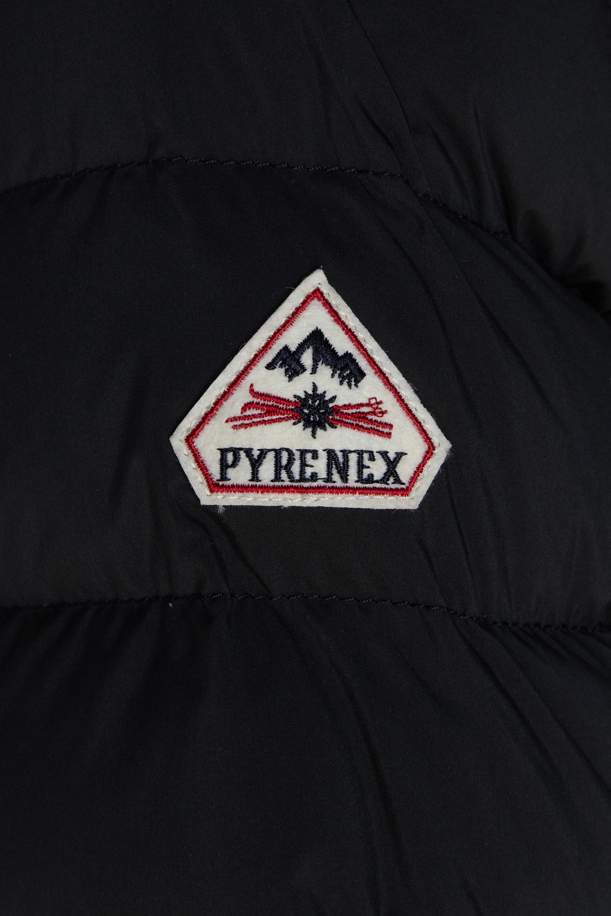 Pyrenex Quilted Hooded Jacket In Black