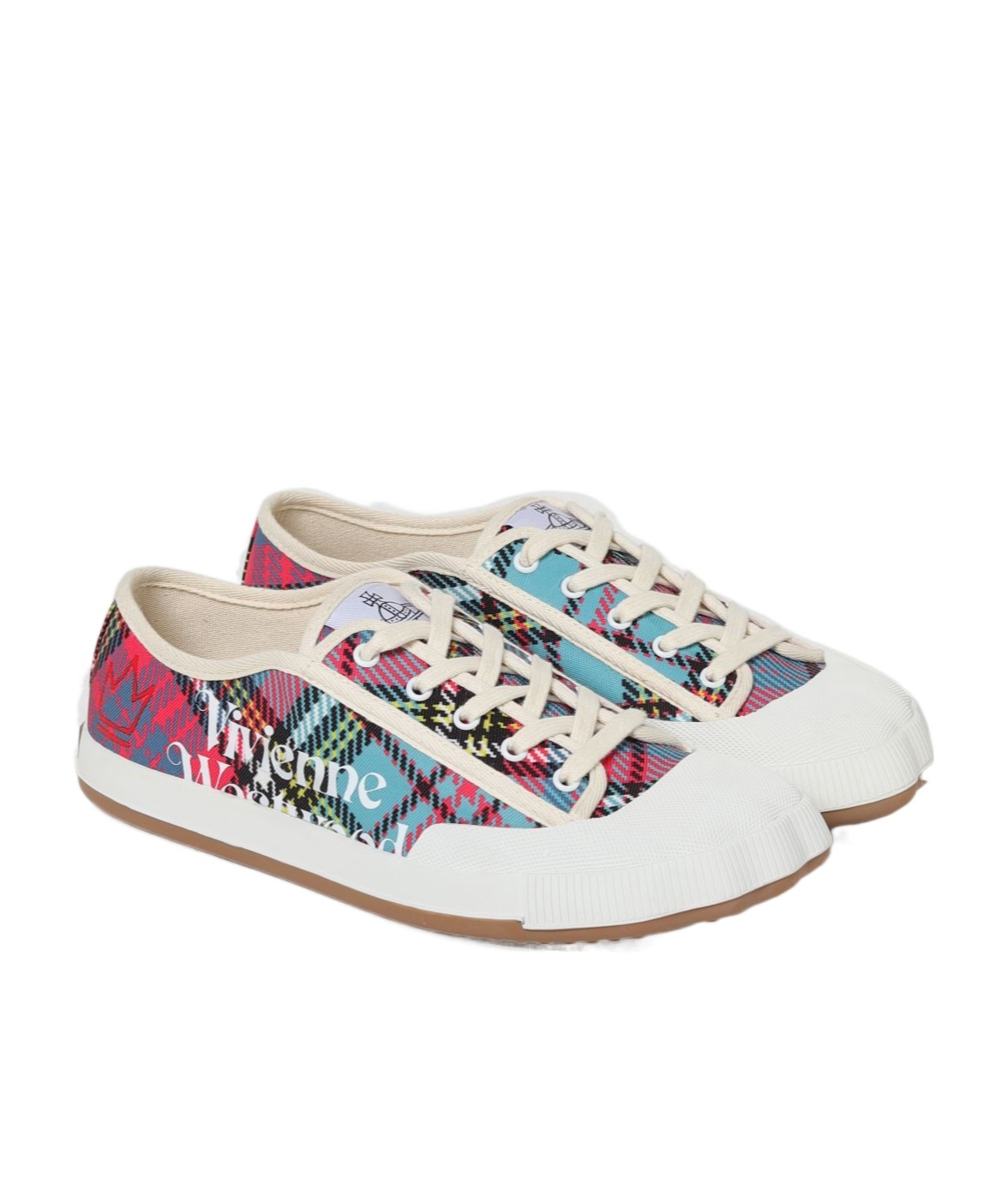 Vivienne Westwood Animal Gym Low-top Sneakers In White