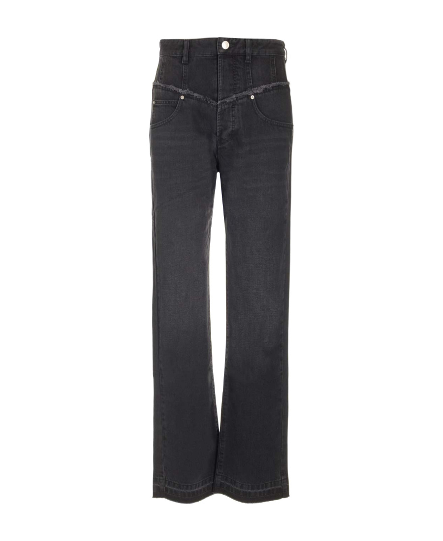 Isabel Marant Fanny Jeans Blue In Black