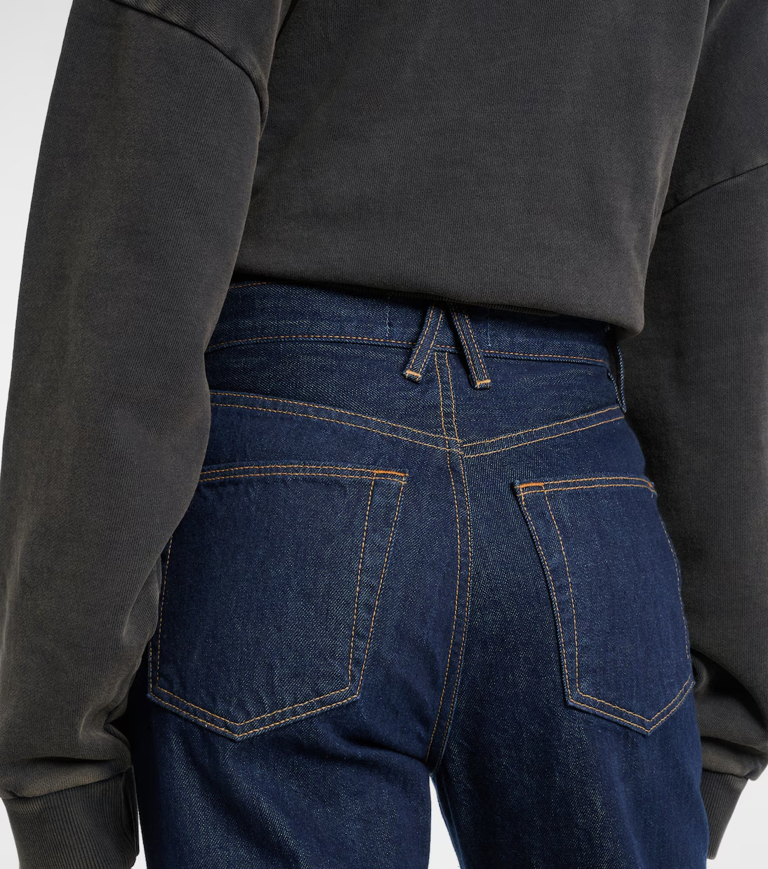 Slvrlake Grace High Rise Wide Leg Jeans In Forbidden Love In Blue