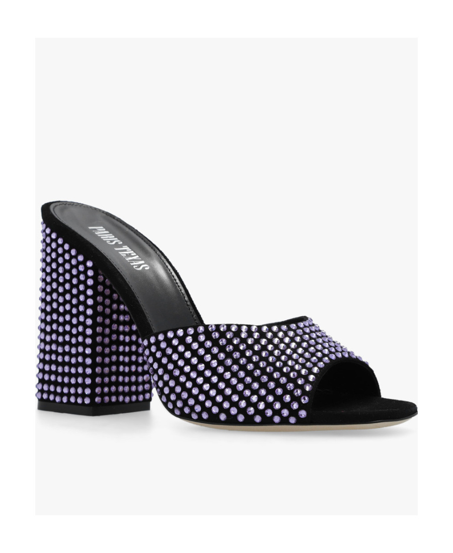 Paris Texas Open-toed High-heeled Sandals In Black