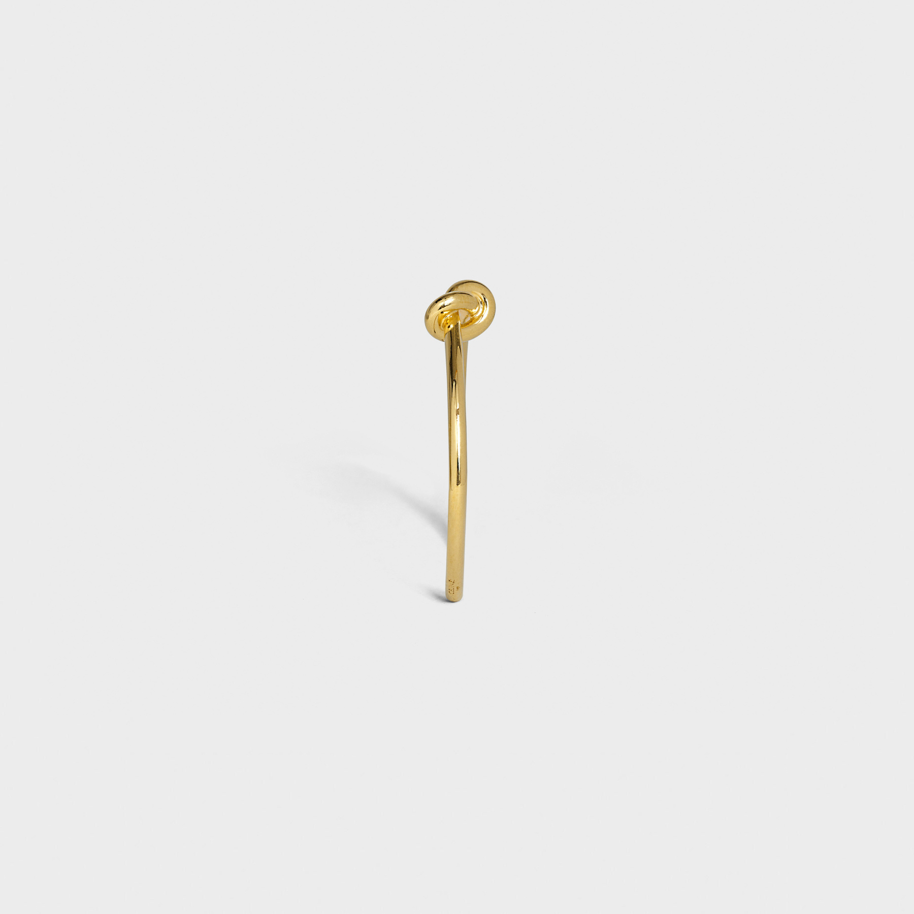 Celine Knot Ultra-thin Bracelet In Yellow