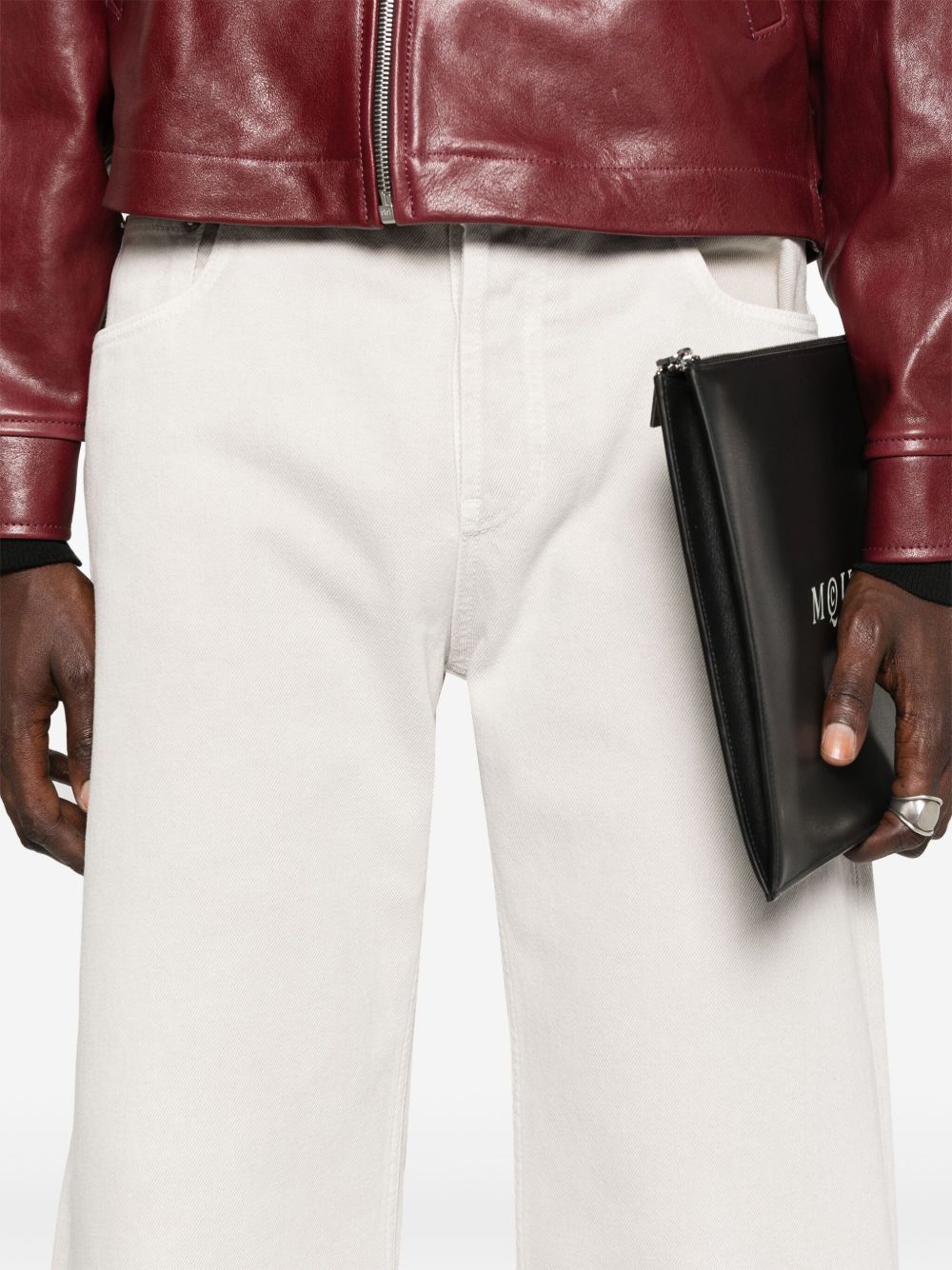 Alexander Mcqueen Straight-leg Jeans