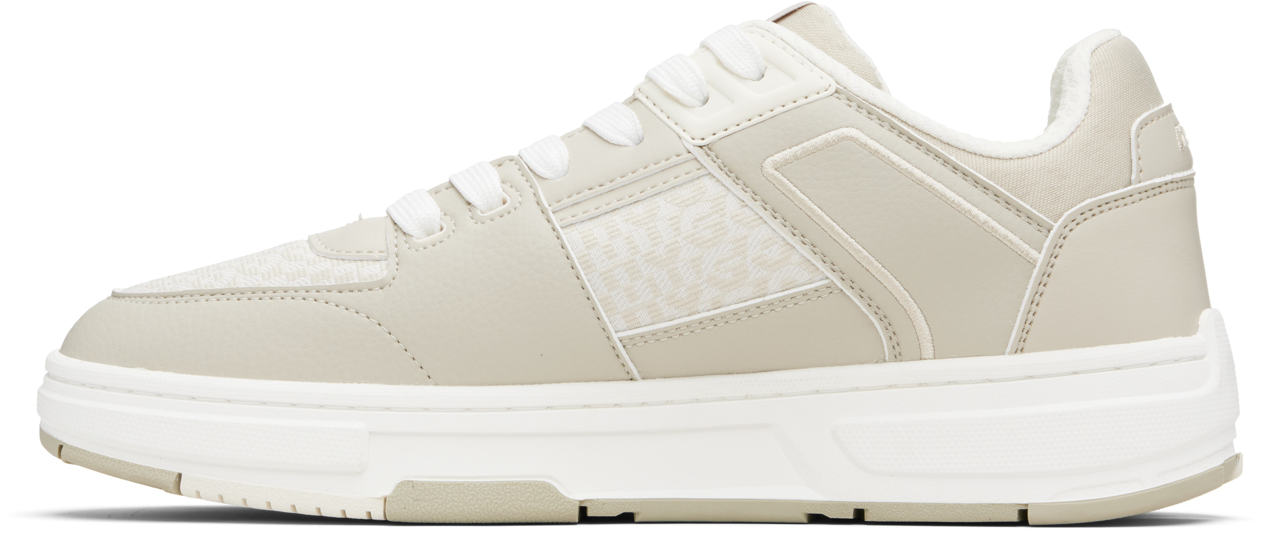 Hugo Boss Round Toe Low-top Casual Shoes In White