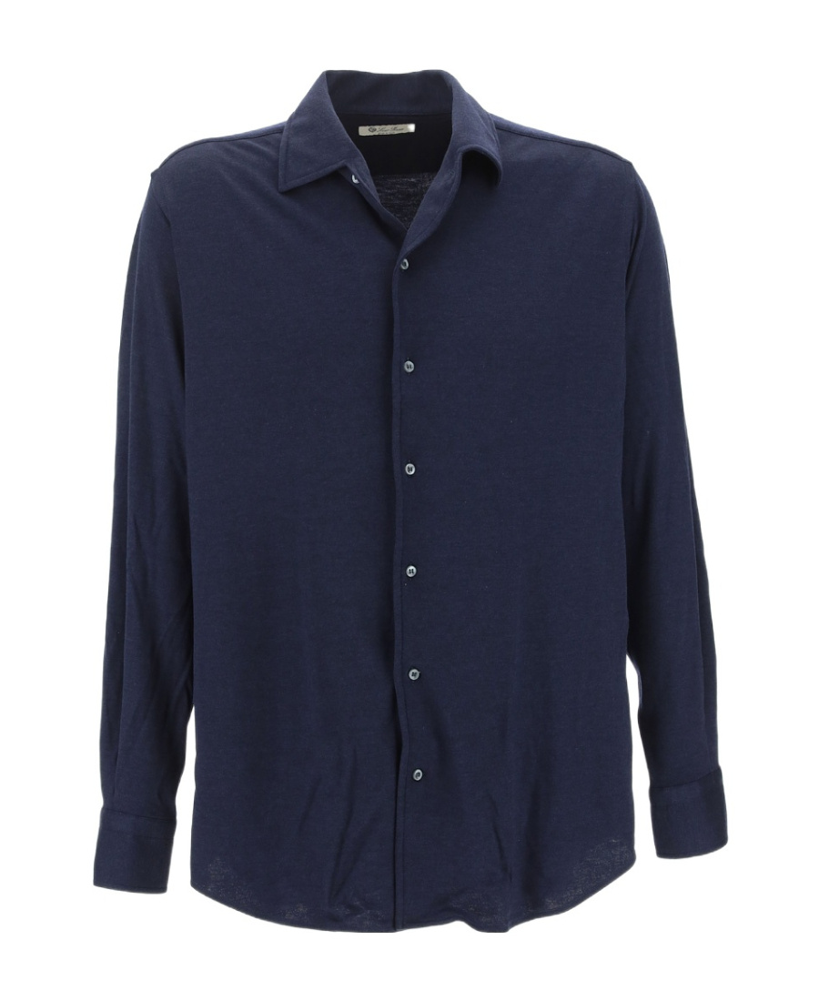Loro Piana Button-down Shirt In Black