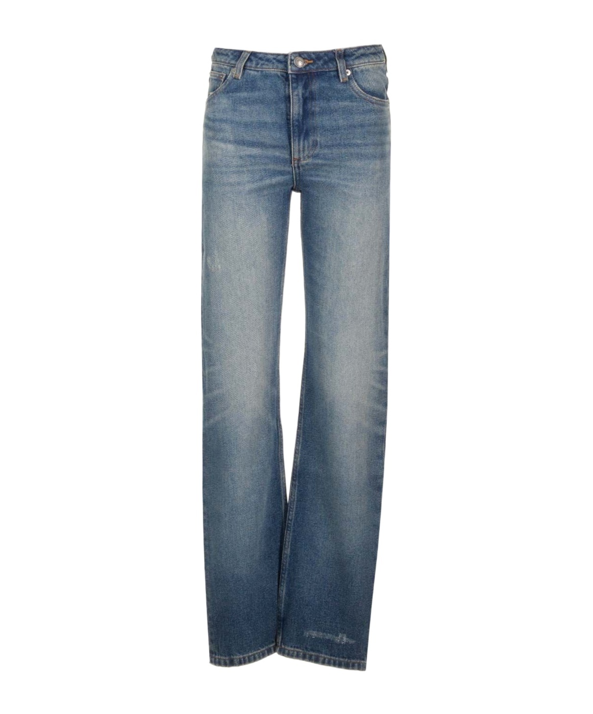 Apc A.p.c. 'kylie' Jeans In Blue