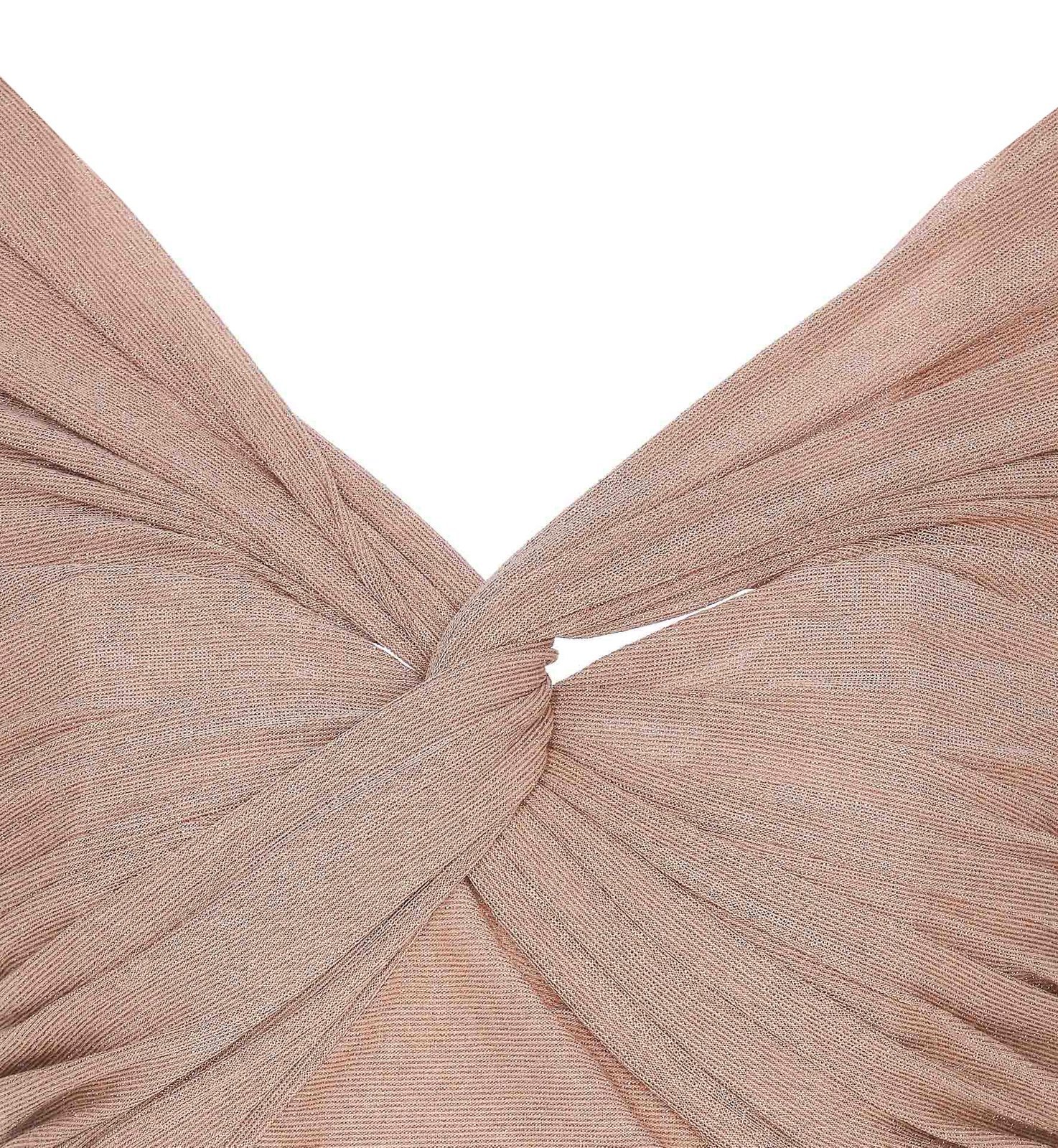 Liu •jo Liu Jo Off-shoulder Crystal Embellishment Maxi Dress In Pink