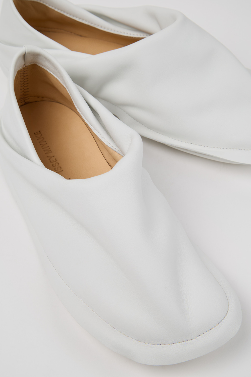 Camper X Issey Miyake Peu Form Slippers In White