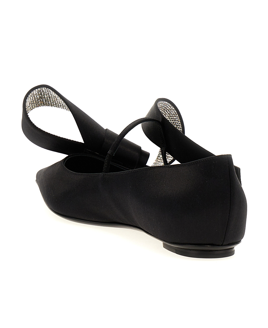 Shop Sergio Rossi Area Maquise Ballet Flats In Black