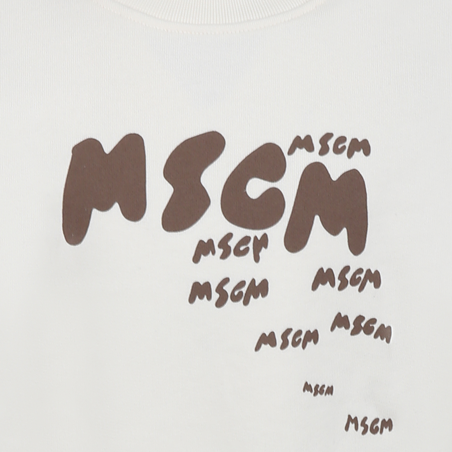 MSGM LOGO-PRINT SWEATSHIRT