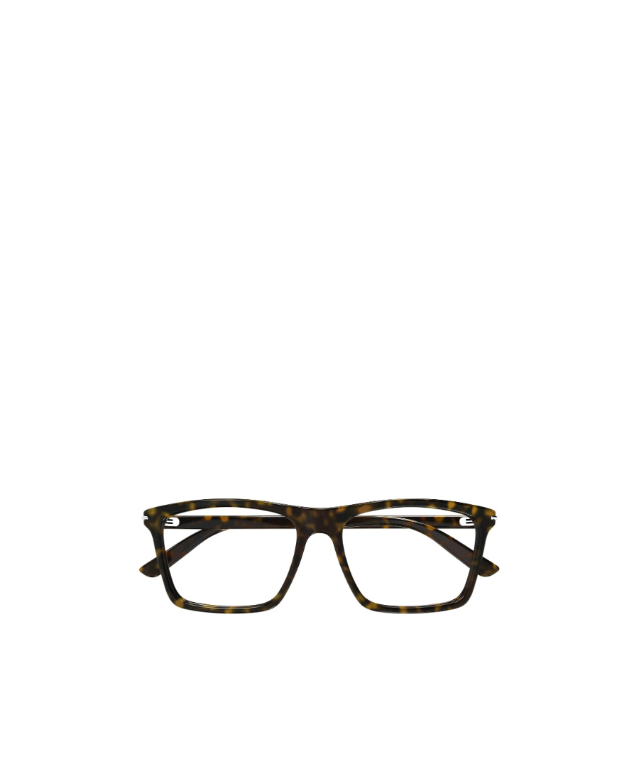 Gucci Gg1445o Tortoiseshell-effect Square-frame Glasses In Black
