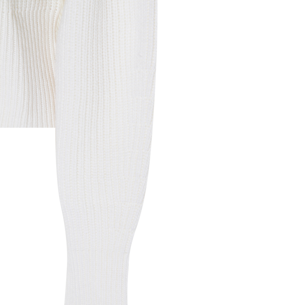 Max Mara Long-sleeved Sweater In White