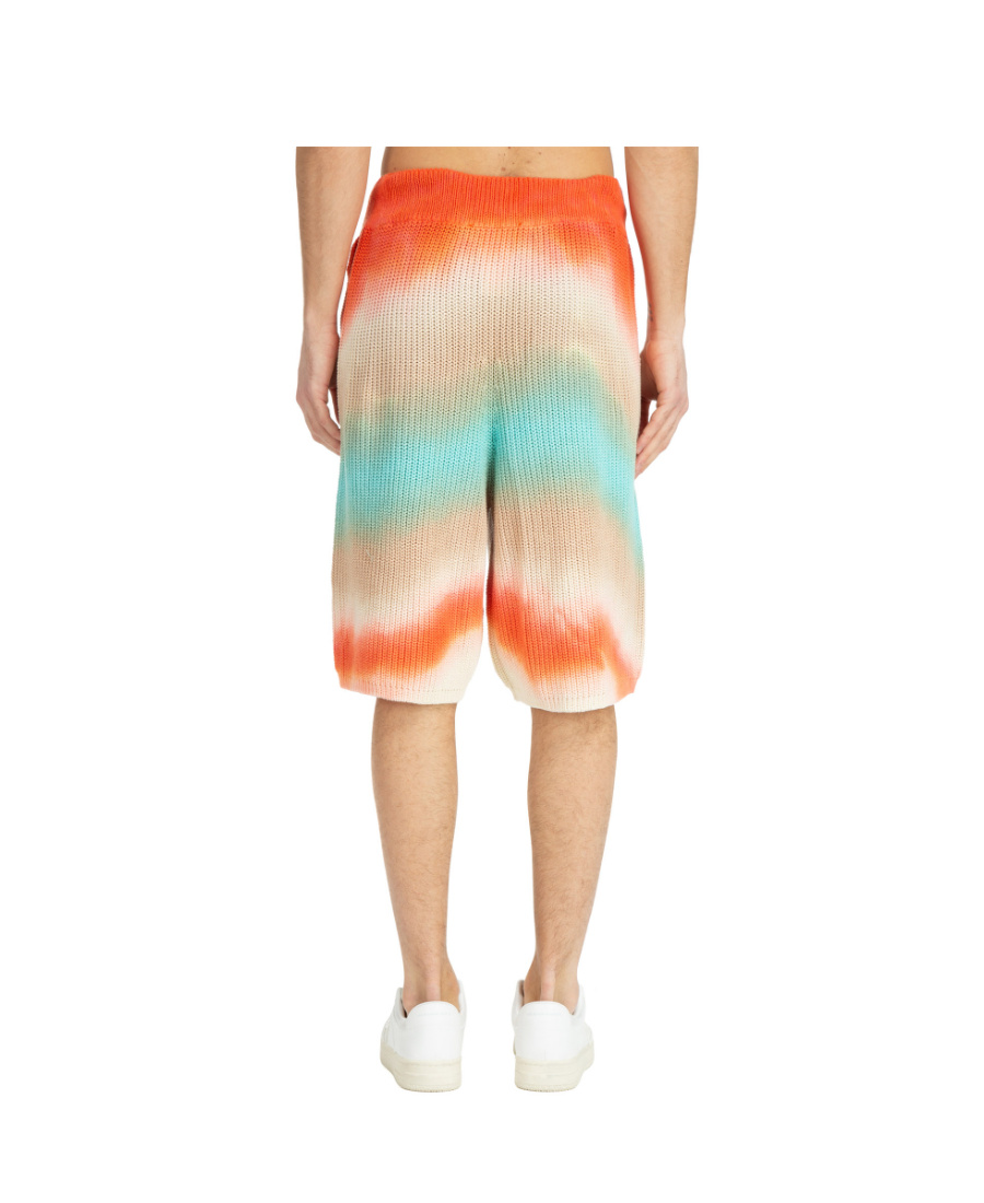 Barrow Cotton Bermuda Shorts In Nude