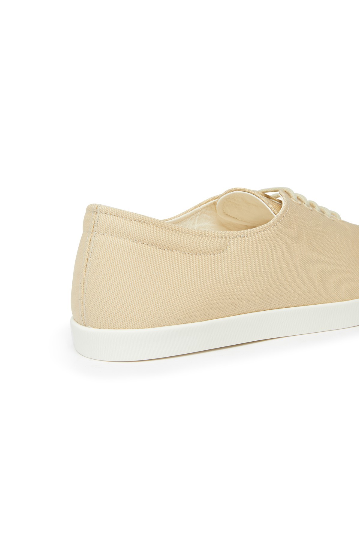 The Row Lace-up Low-cut Sneakers In Brown
