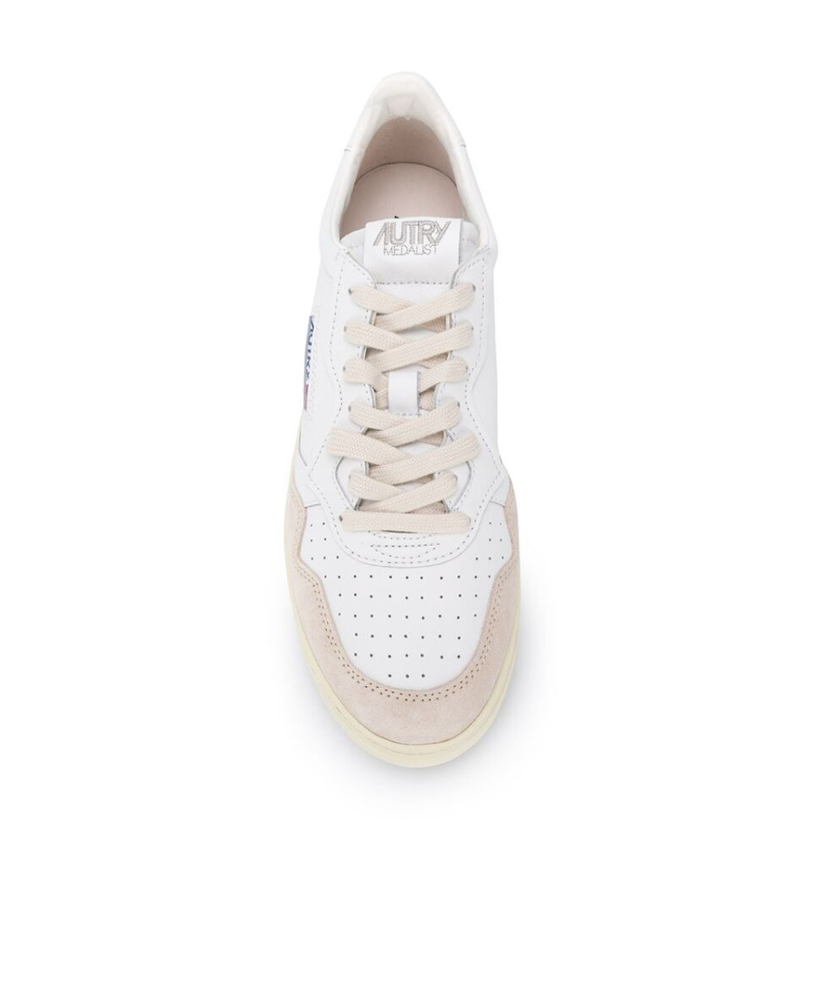 Autry Medalist Low Sneaker In White