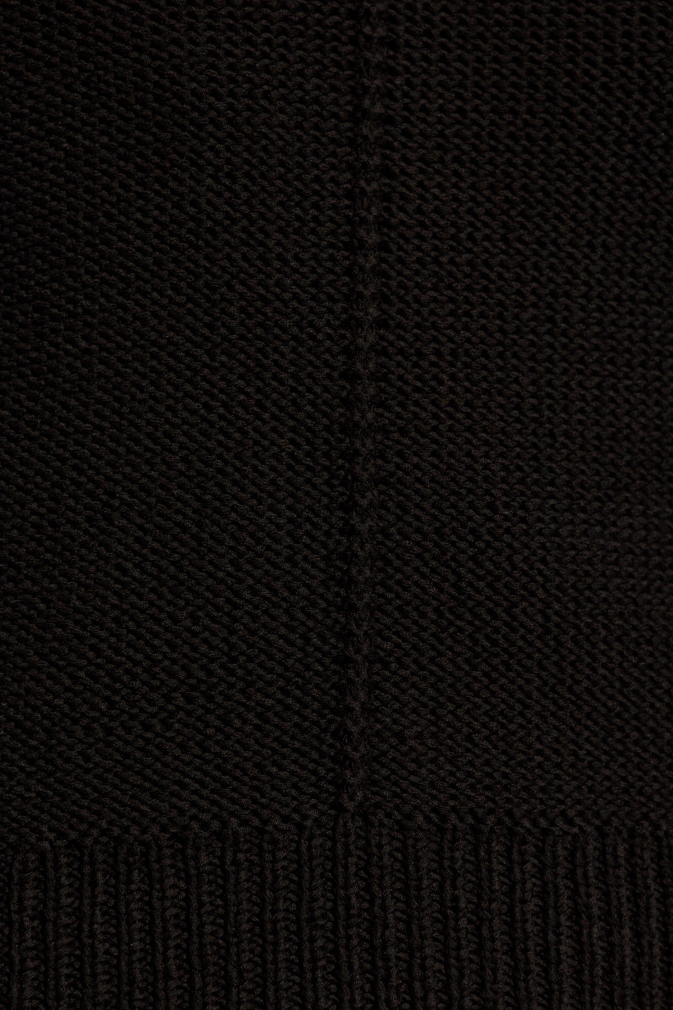 Lemaire Sleeveless Crewneck Knitted Vest In Black