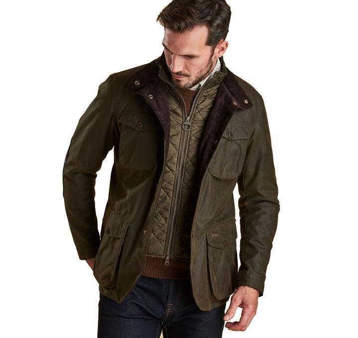 BARBOUR COLLARED FIELD JACKET