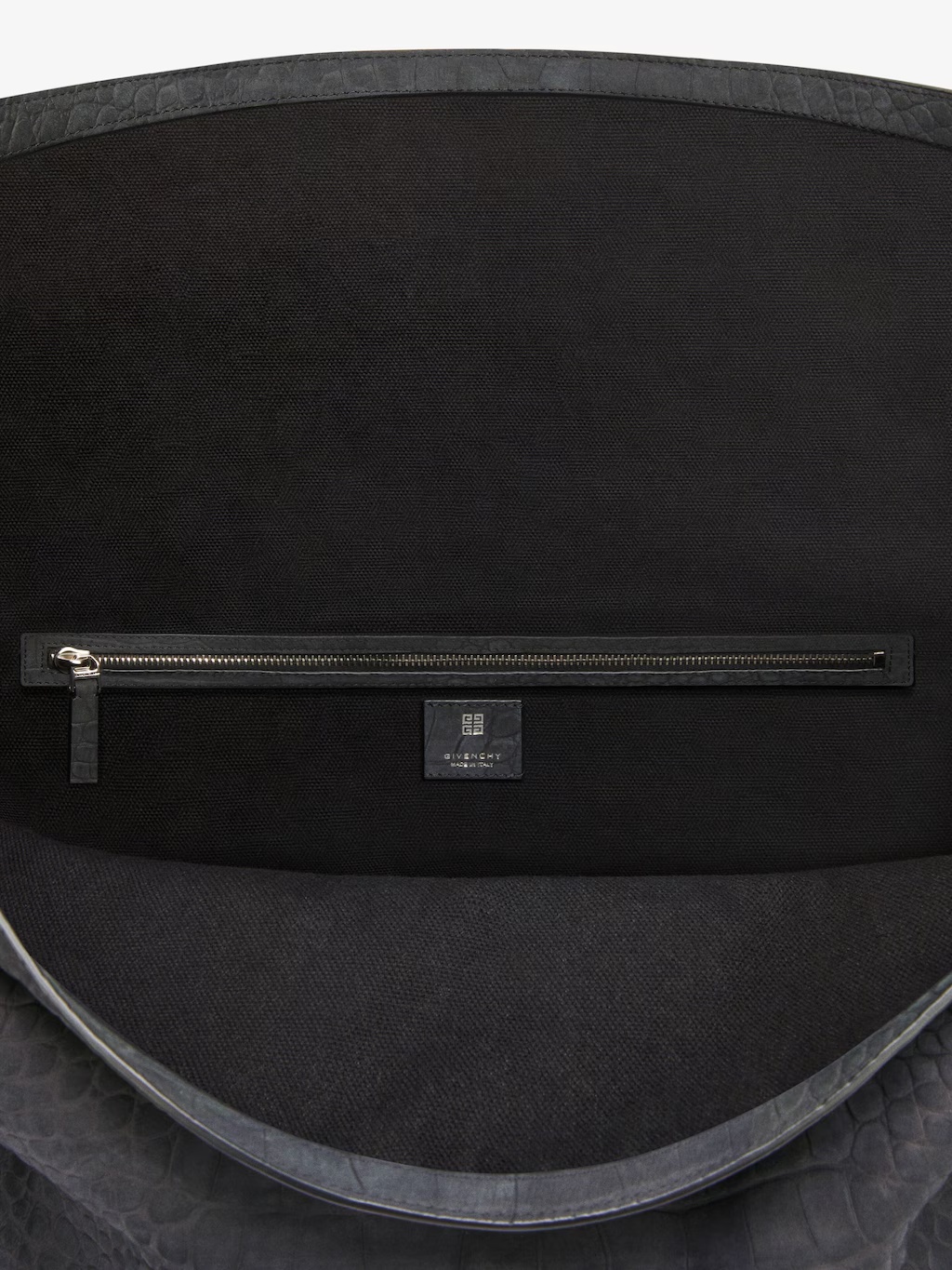 Givenchy Large Leather Voyou Shoulder Bag In Black