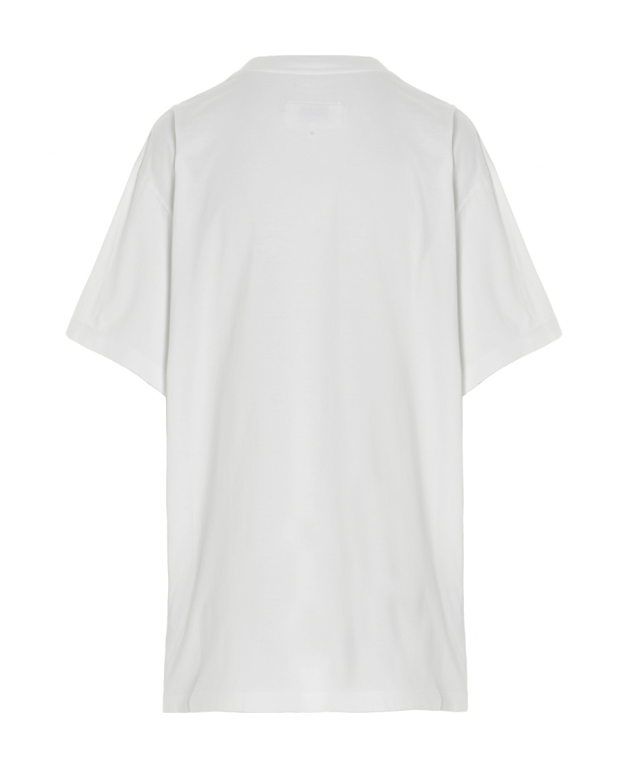 Mm6 Maison Margiela Checkerboard Print T-shirt In Multi