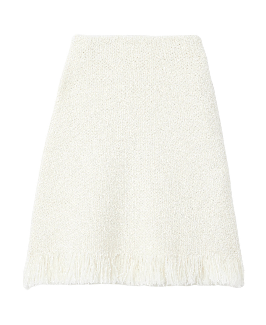 Chloé A-line Skirt In White