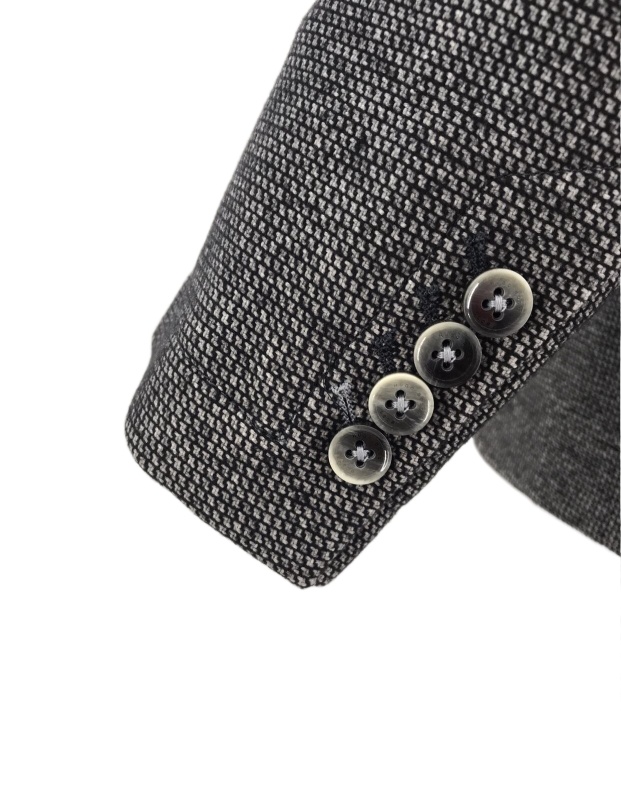 Hugo Boss Button Suit Jacket In Black