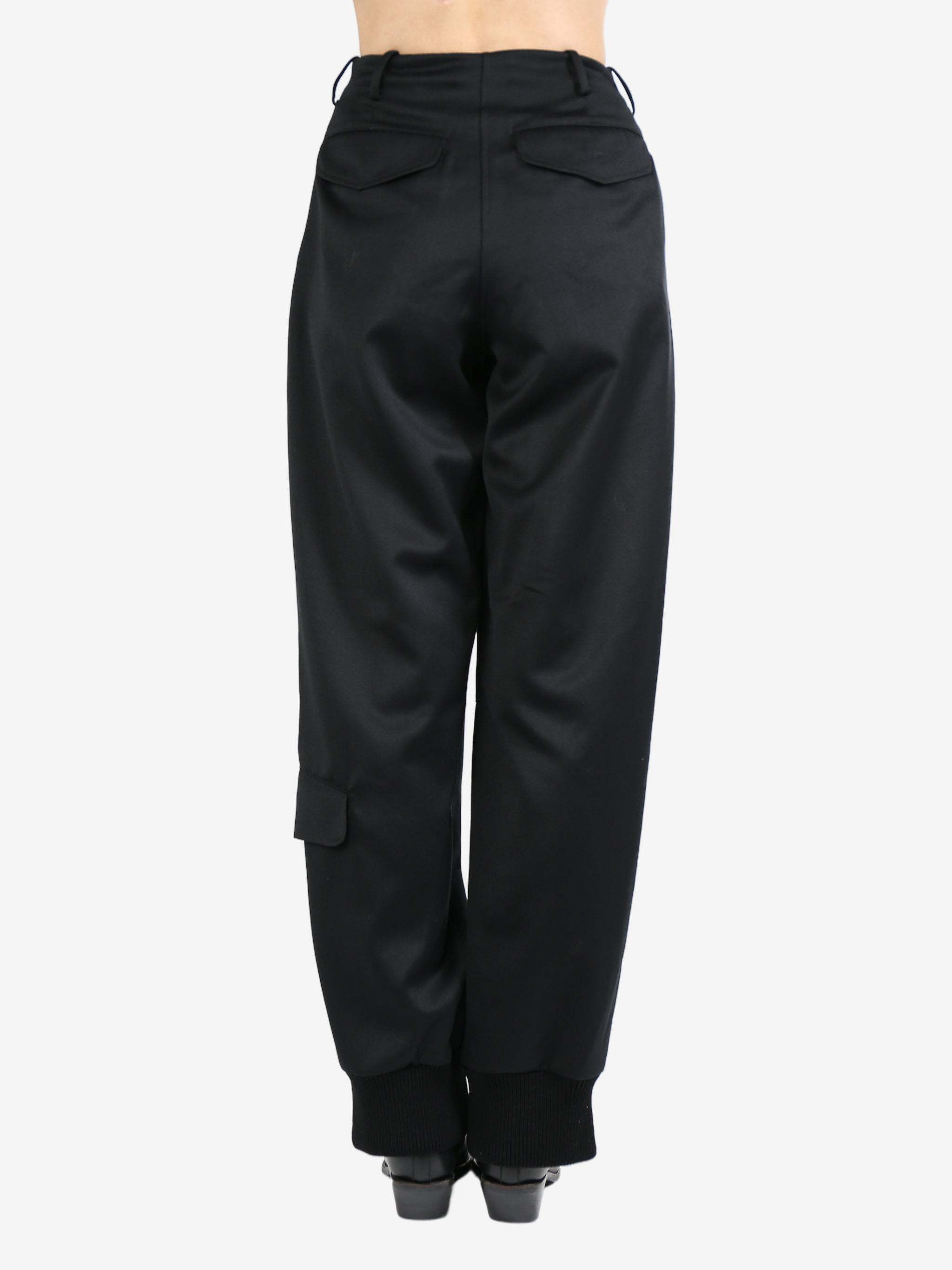SIMONE ROCHA BUTTON-DECORATED CASUAL PANTS