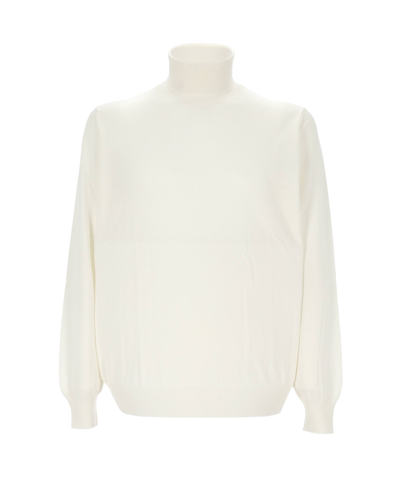 Lardini Fine-knit Virgin Wool Jumper In White