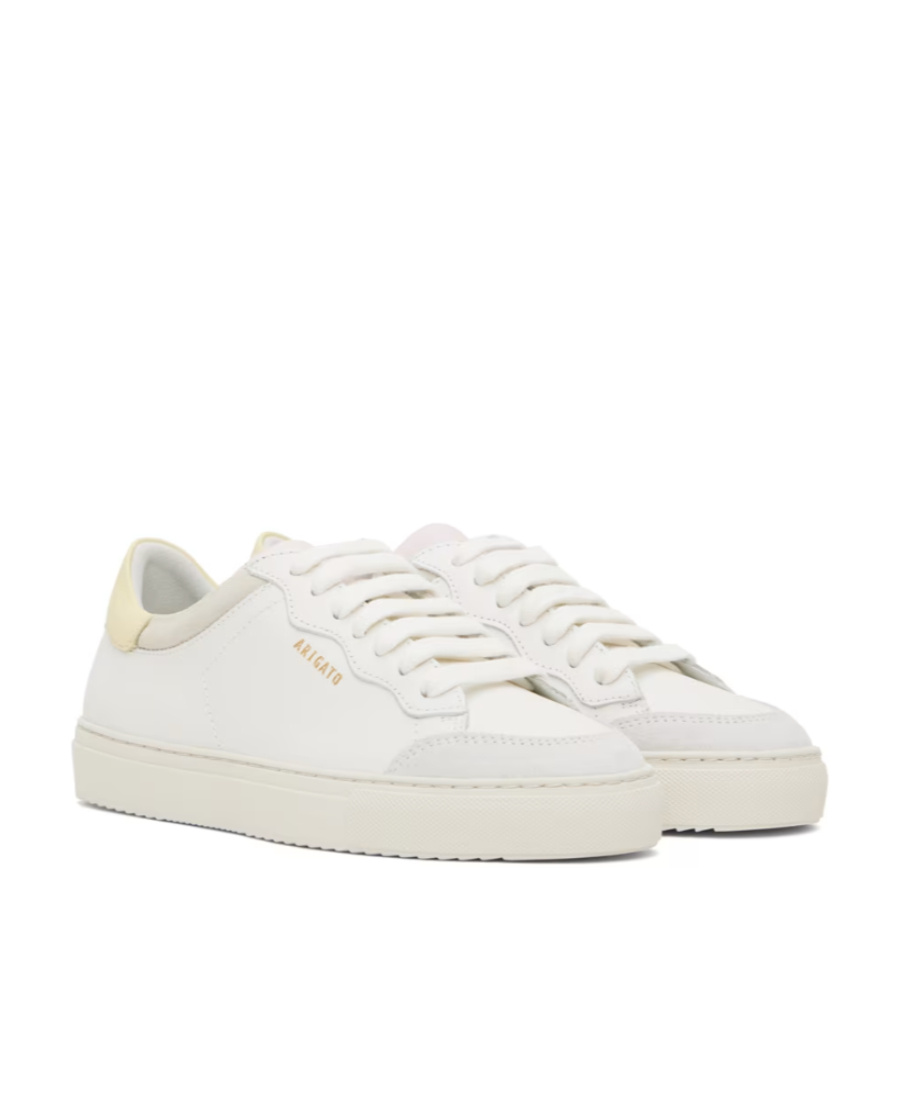 Axel Arigato Clean 180 Lace-up Low-cut Casual Sneakers In White