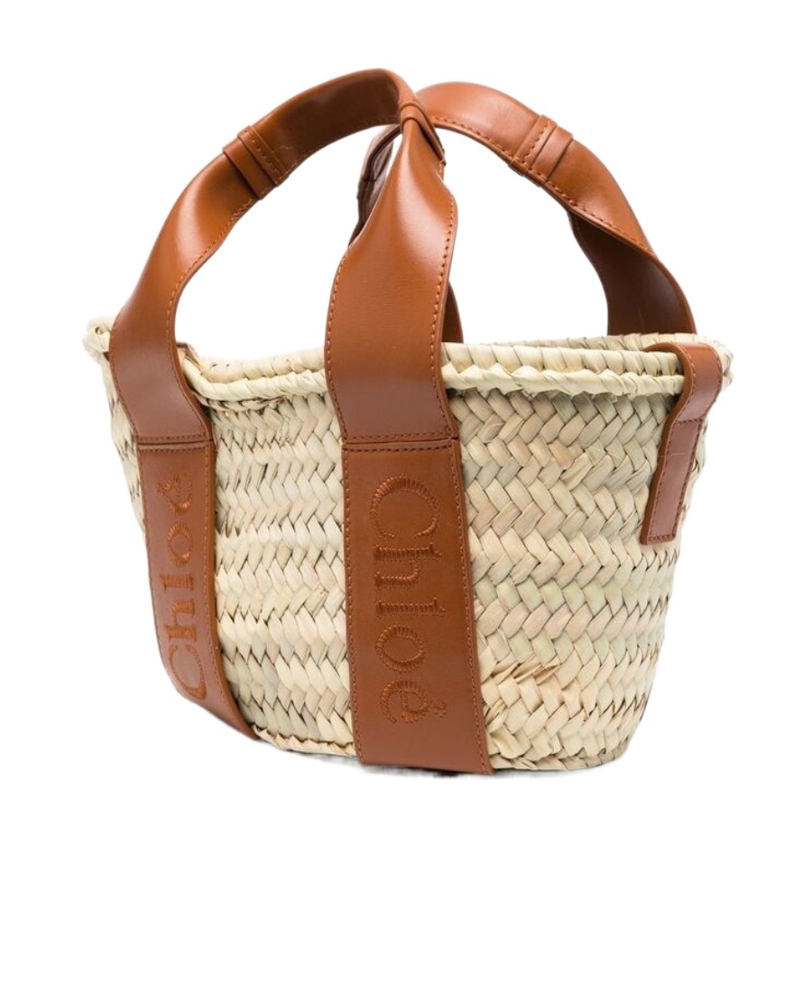CHLOÉ CHLOÉ SENSE OPEN TOP SMALL BASKET BAG