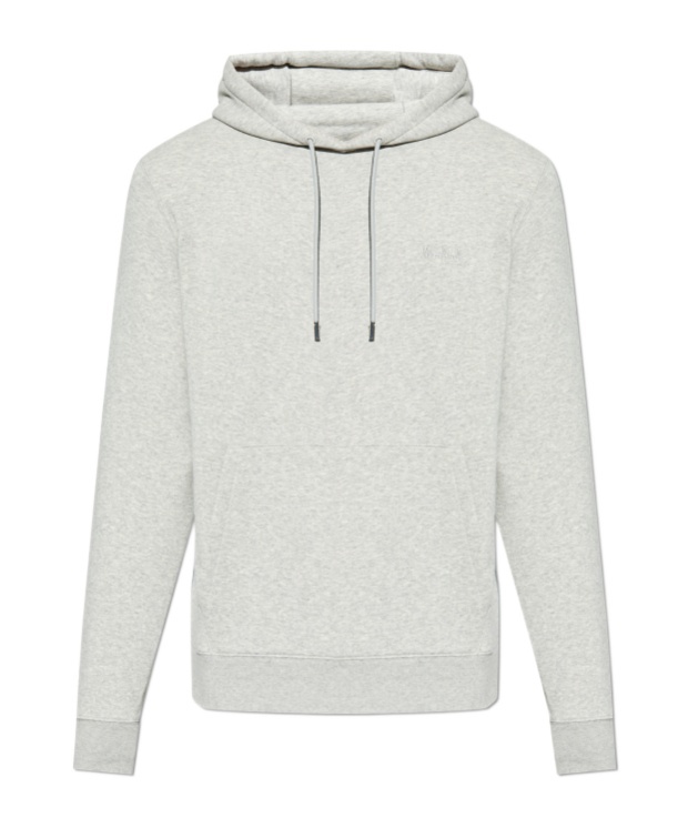 Woolrich Logo-embroidered Cotton Hoodie In White