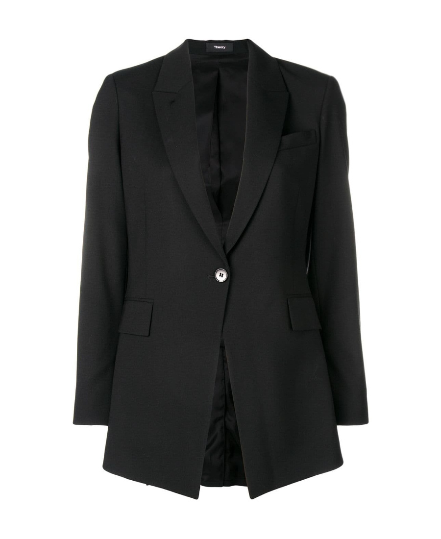 Theory Blazer Jacket In Black