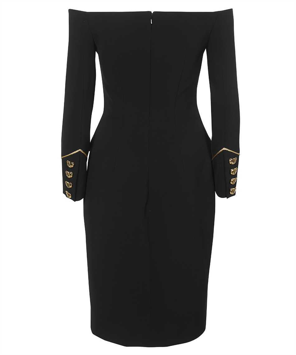 Moschino Double-breasted Dress In Black