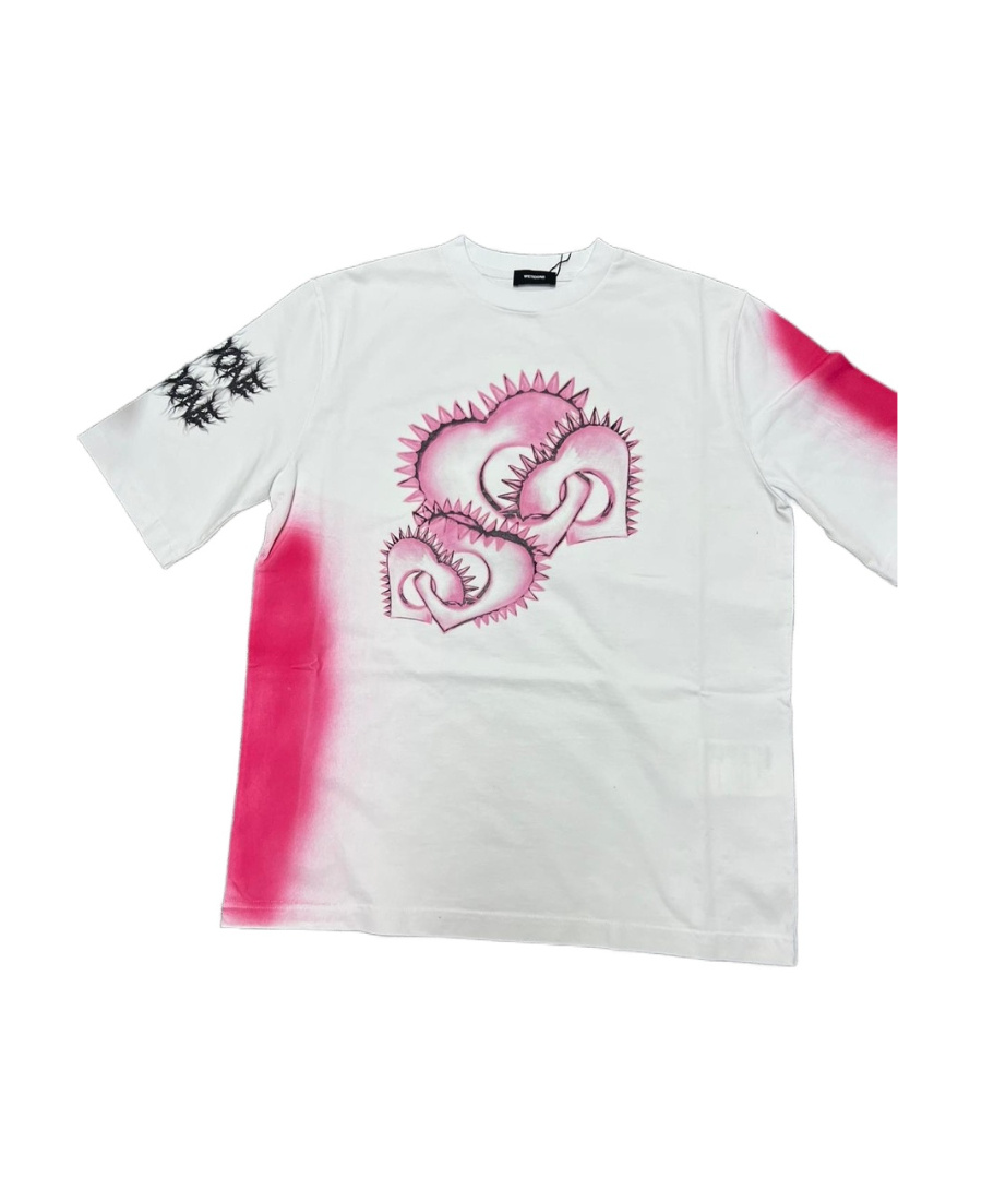 We11 Done Graphic-print Cotton T-shirt In White