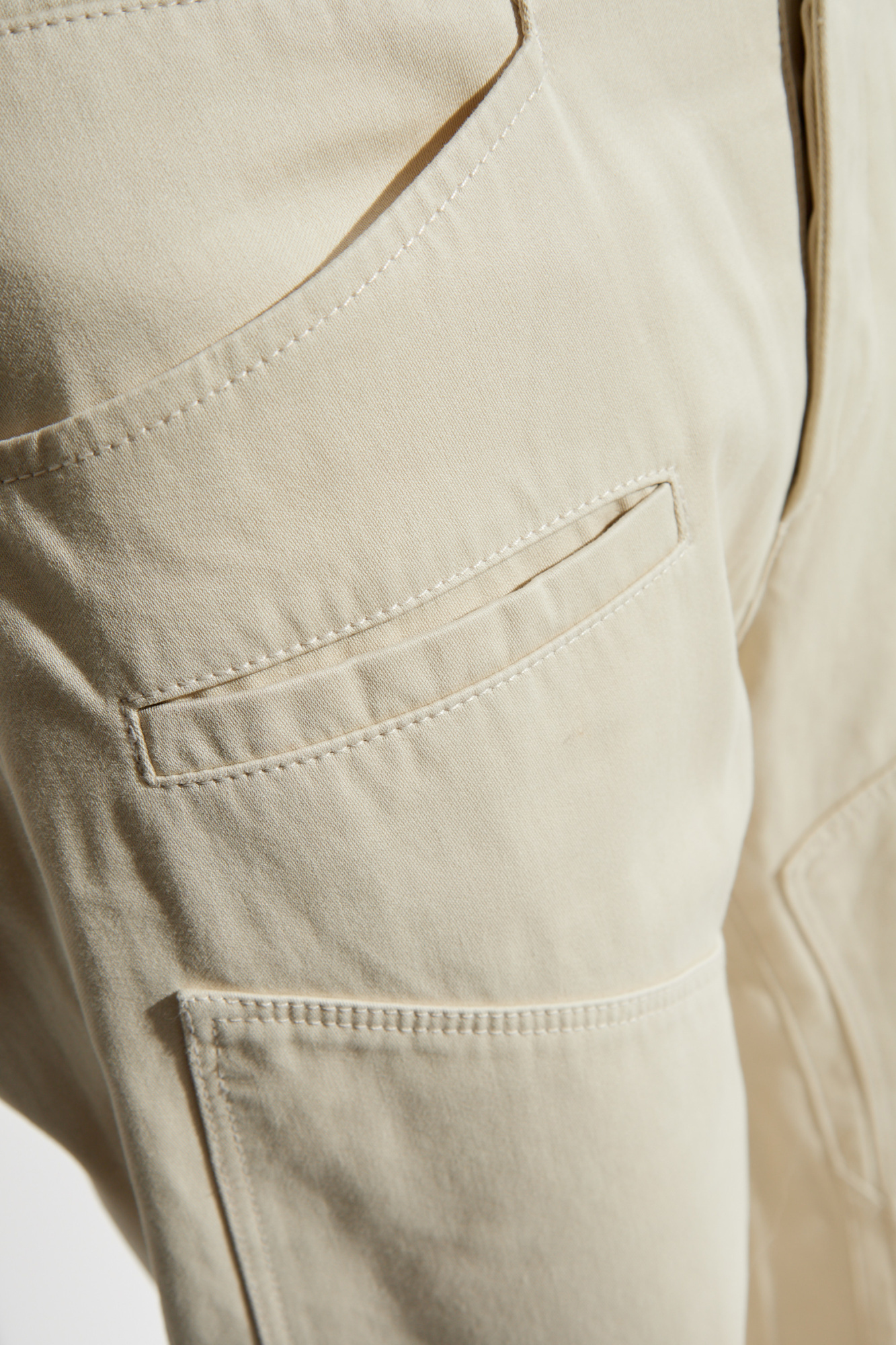 Isabel Marant Woman Denim Pants Cream Size 2 Cotton In White