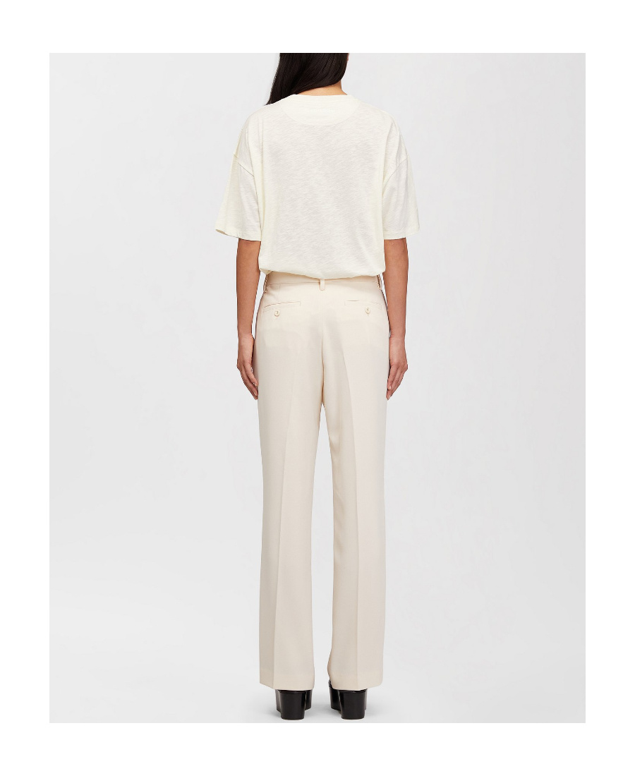 Shop See By Chloé Graphic-print Cotton T-shirt In White