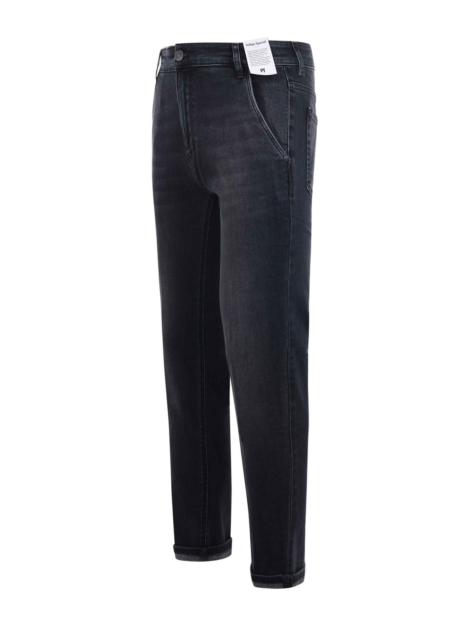 Pt01 Belt Loop With Jeans In Black