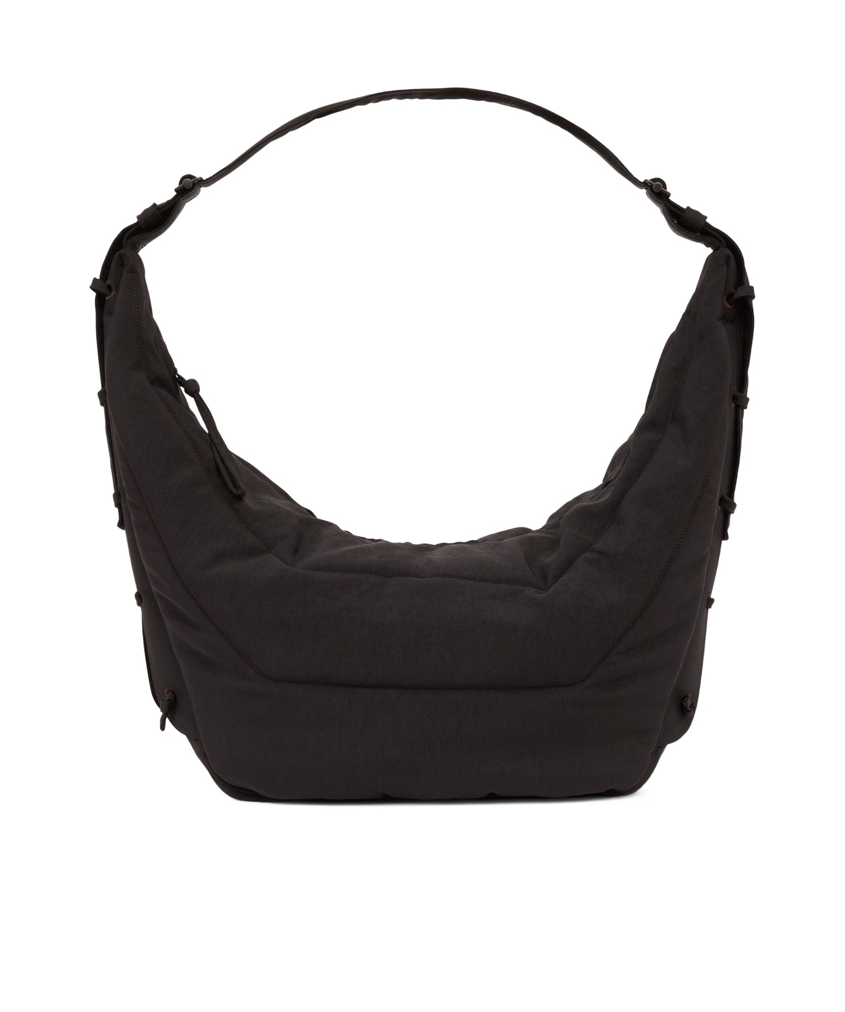 Lemaire Soft Game Shoulder Bag In Brown