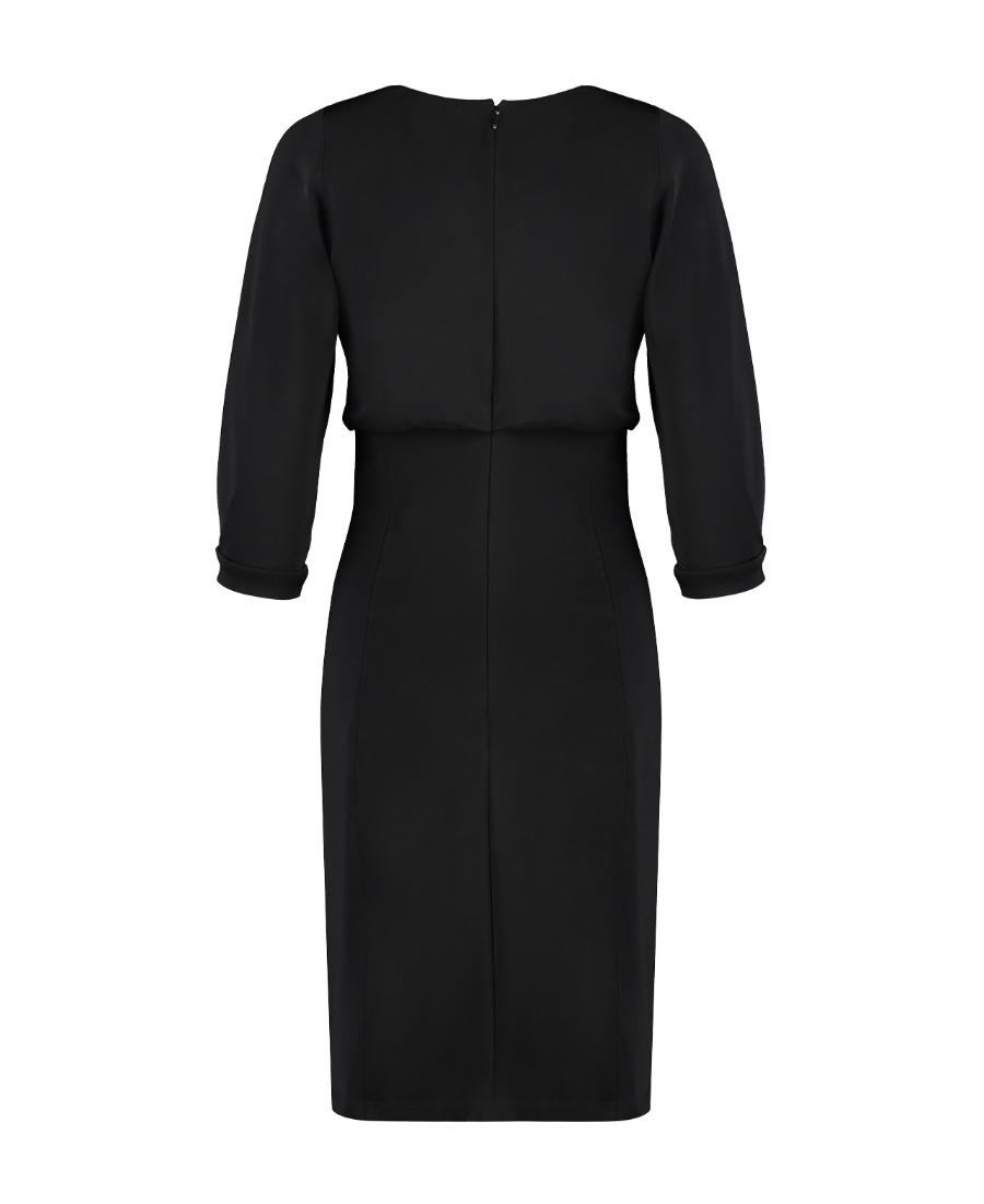 Shop Pinko Alda Midi Dress In Black