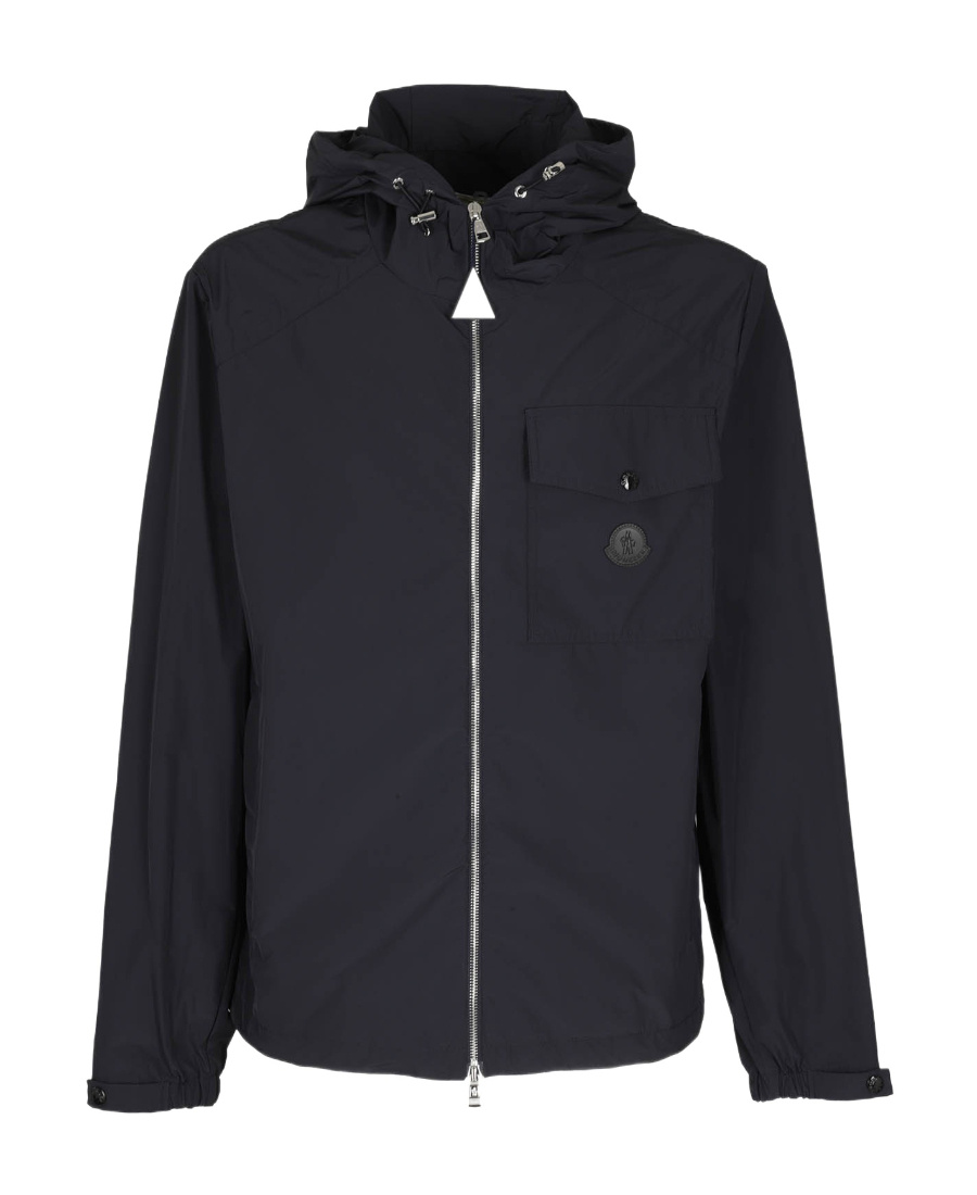 Moncler Fuyue Hooded Jacket In Blue