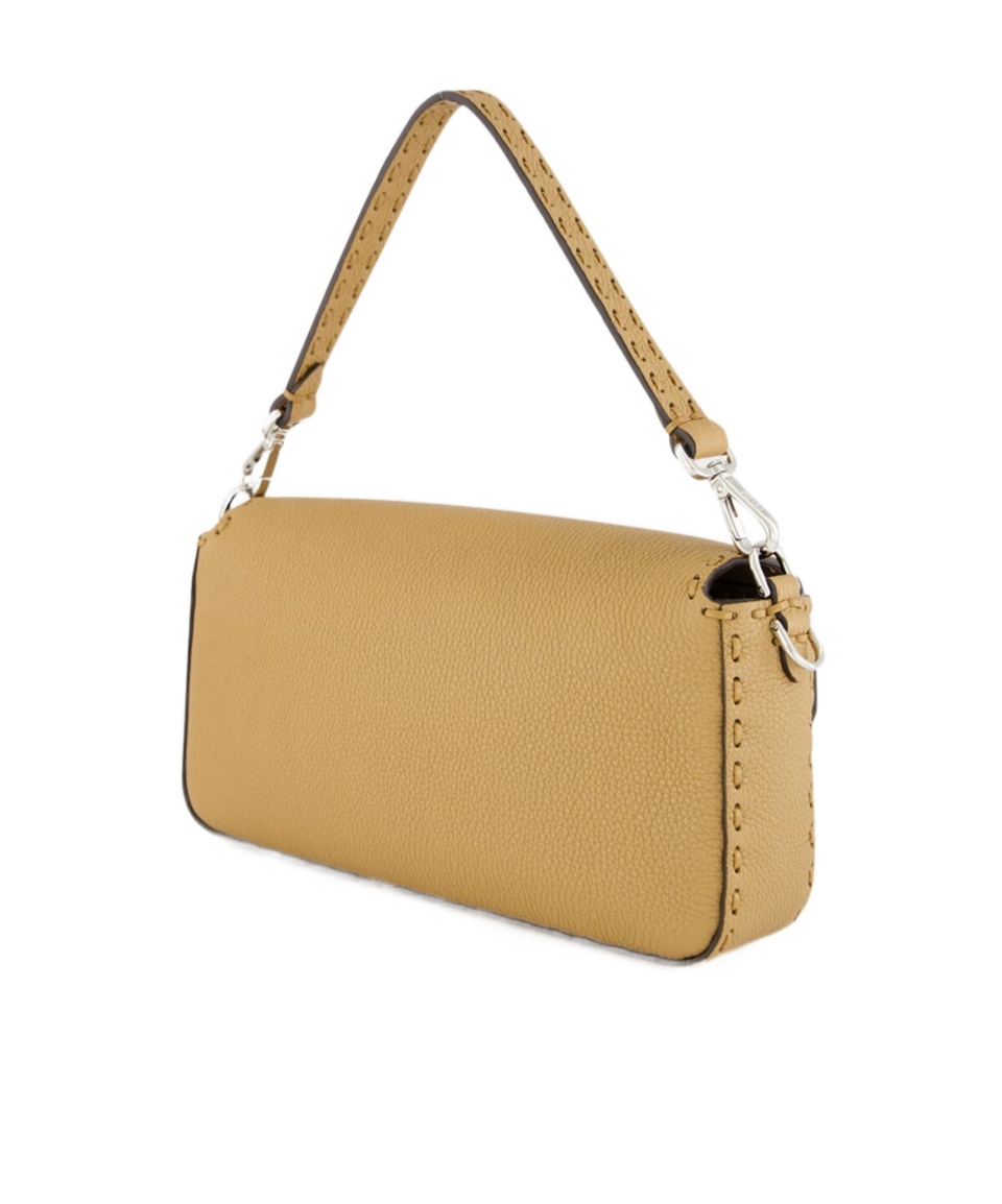 Fendi Baguette Shoulder Bag In Nude