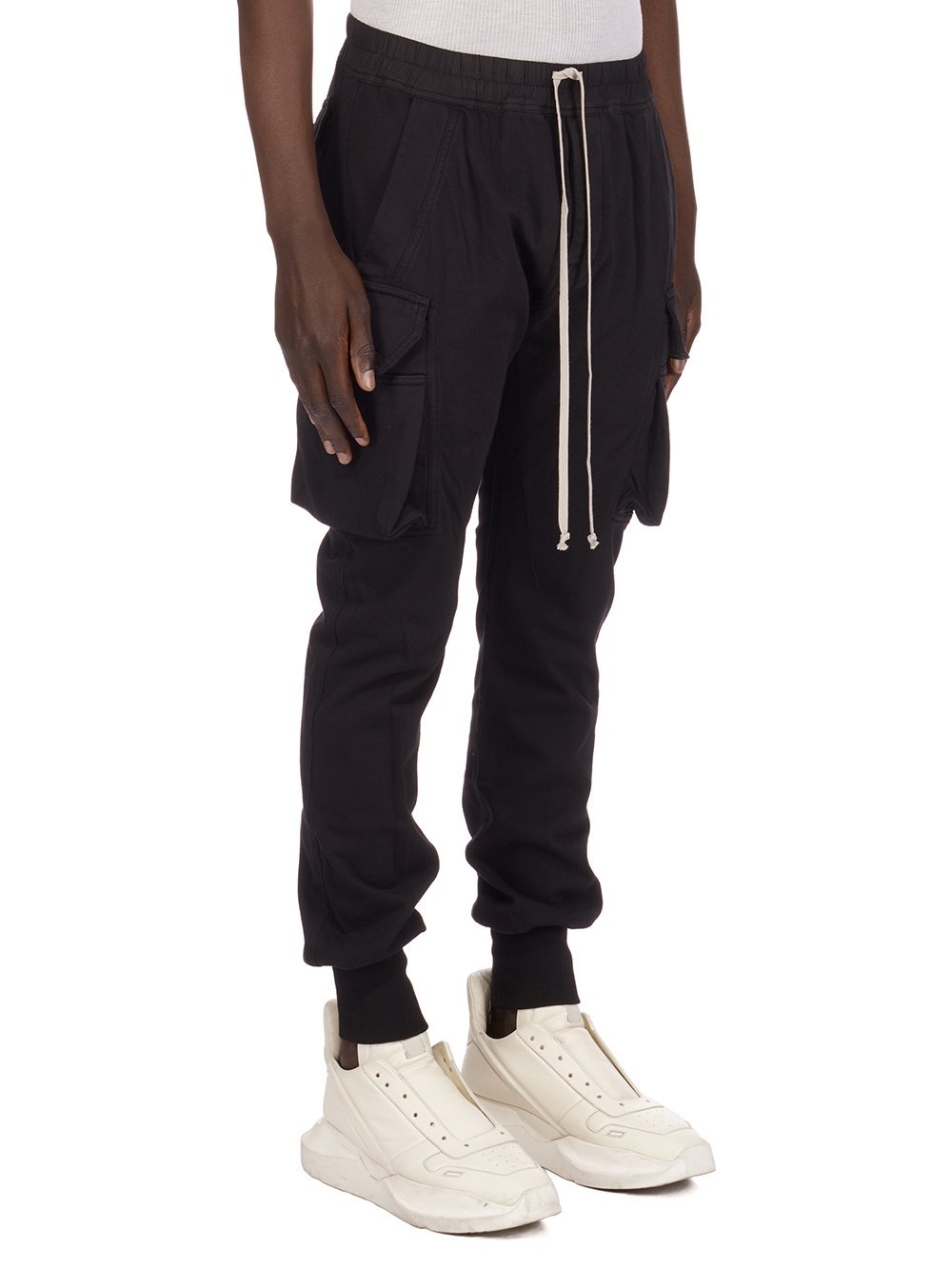 Shop Rick Owens Drkshdw Mastodon Cargo Trousers In Black