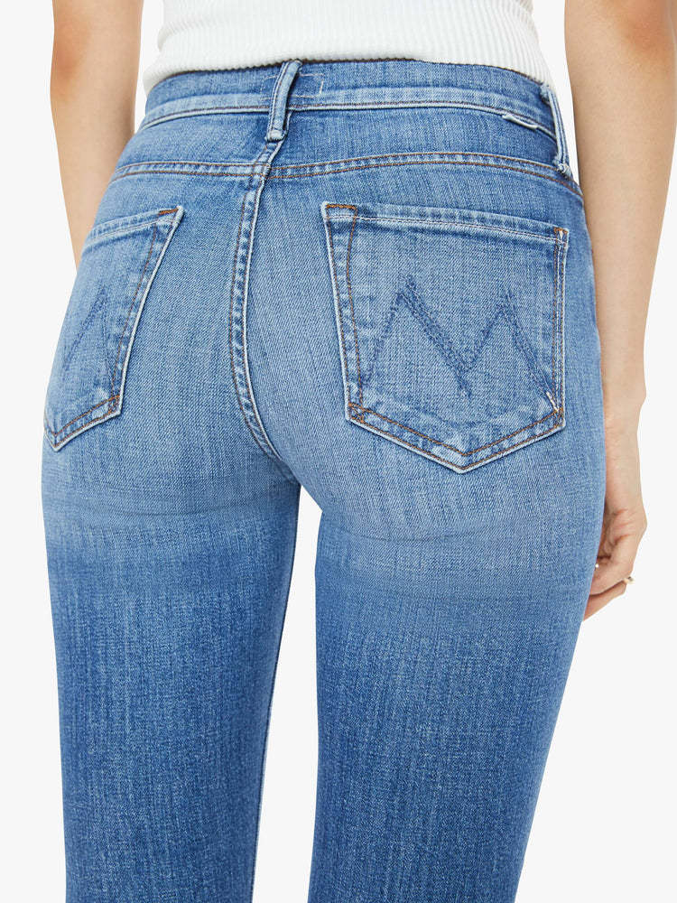 Mother Belt-loop Jeans In Blue