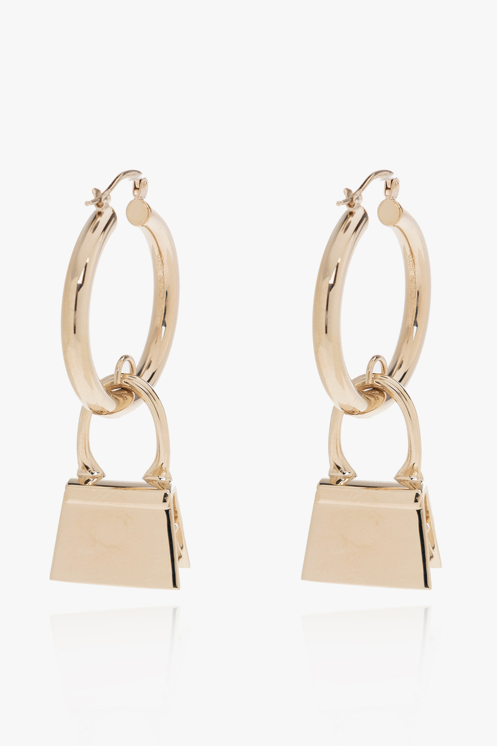 JACQUEMUS LES CHIQUITO BAG EARRINGS 