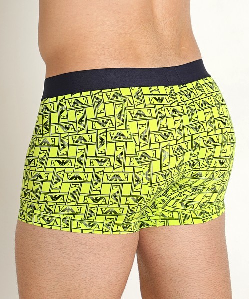Emporio Armani Logo Underwear In Green
