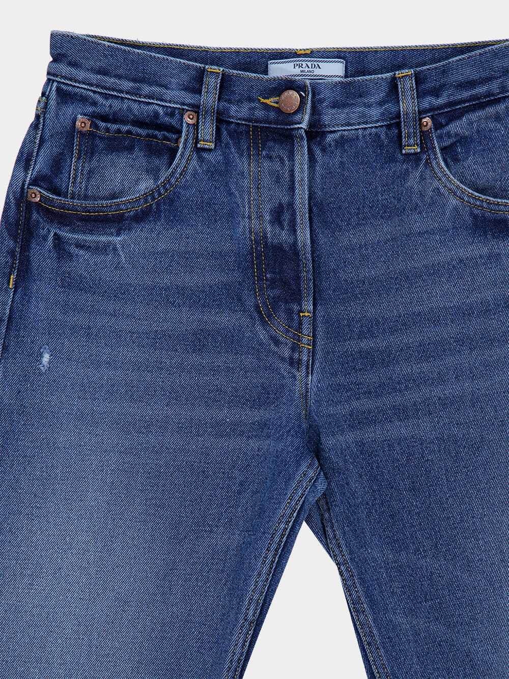 PRADA STRAIGHT-LEG JEANS 