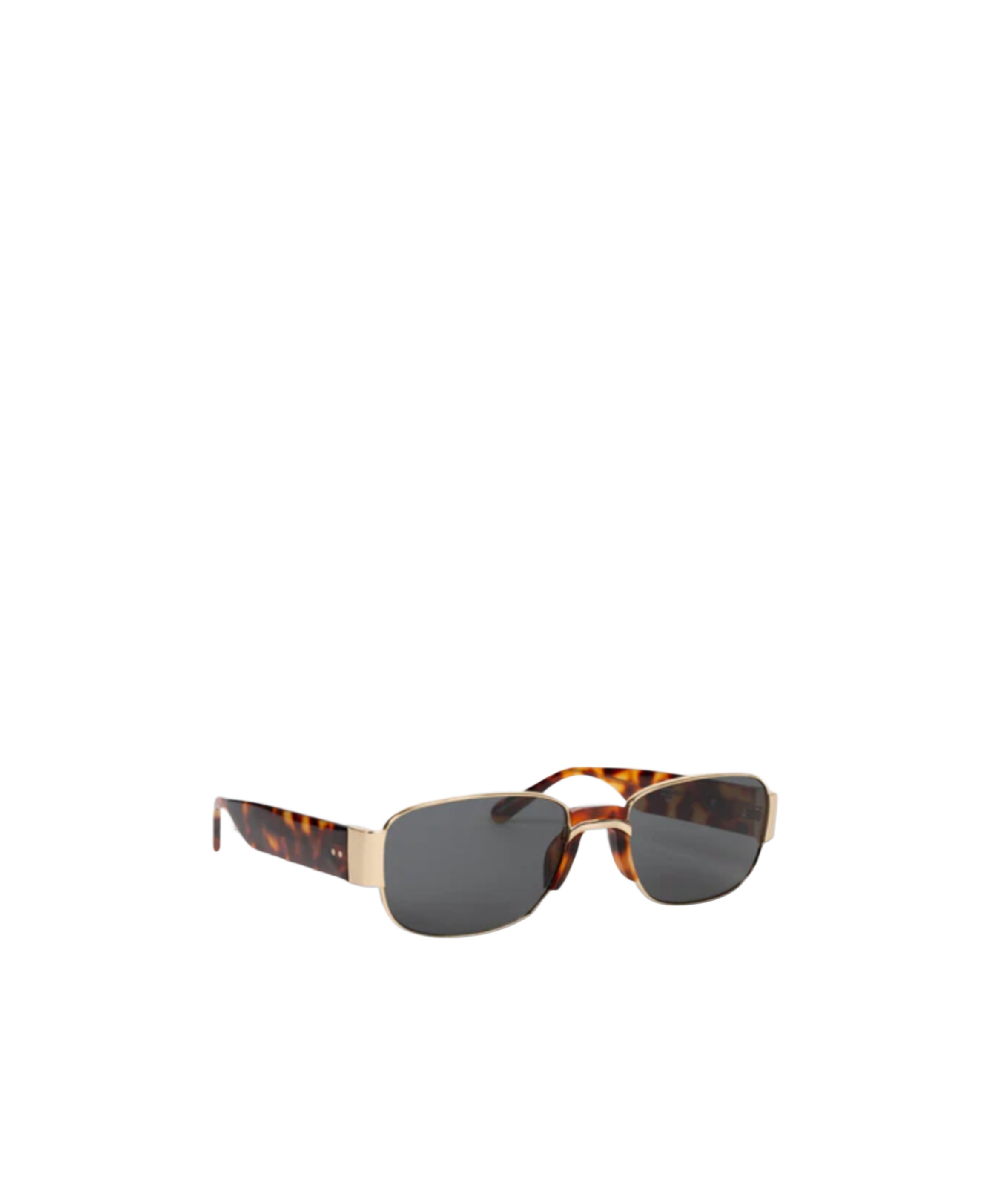 Dries Van Noten Logo Sunglasses In Gray