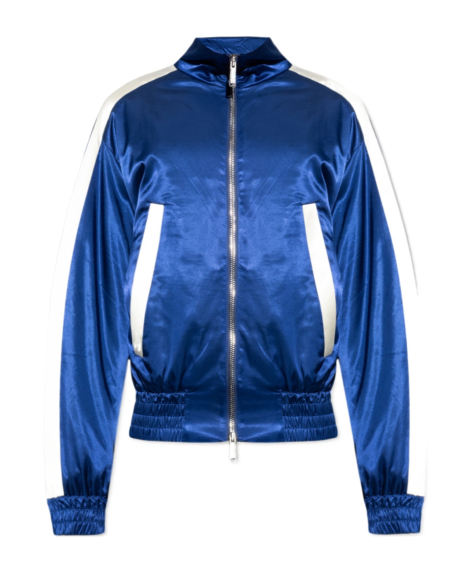 Dsquared2 Logo Appliqué Track Jacket In Blue