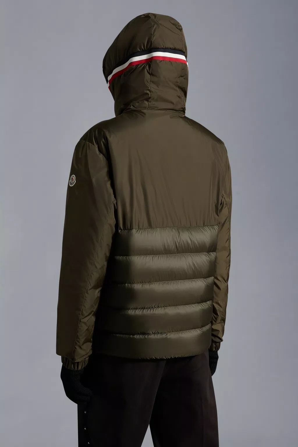 Moncler Doudoune Courte Melampyre In Green